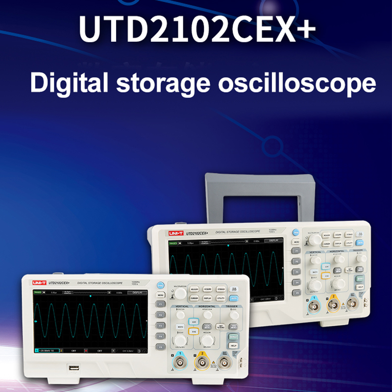 UNI-T UTD2102CEX+ Digital Stor - Digital Storage Oscilloscope 100Mhz 评论和价格