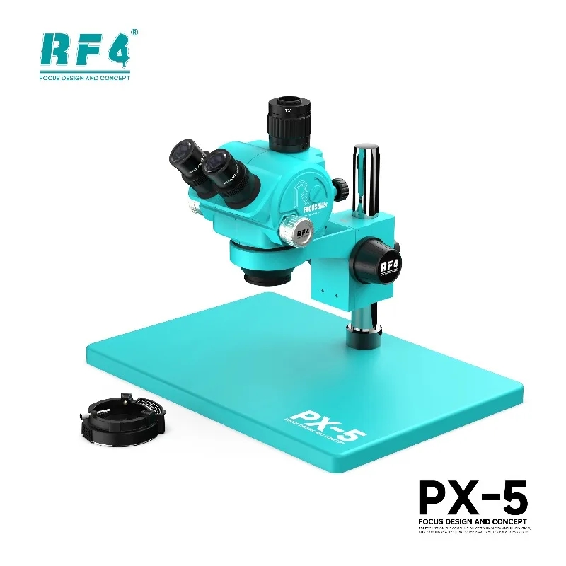 RF4 PX-5 Trinocular Stereo Mic - Stereo Trinocular Microscope Pcb 评论和价格