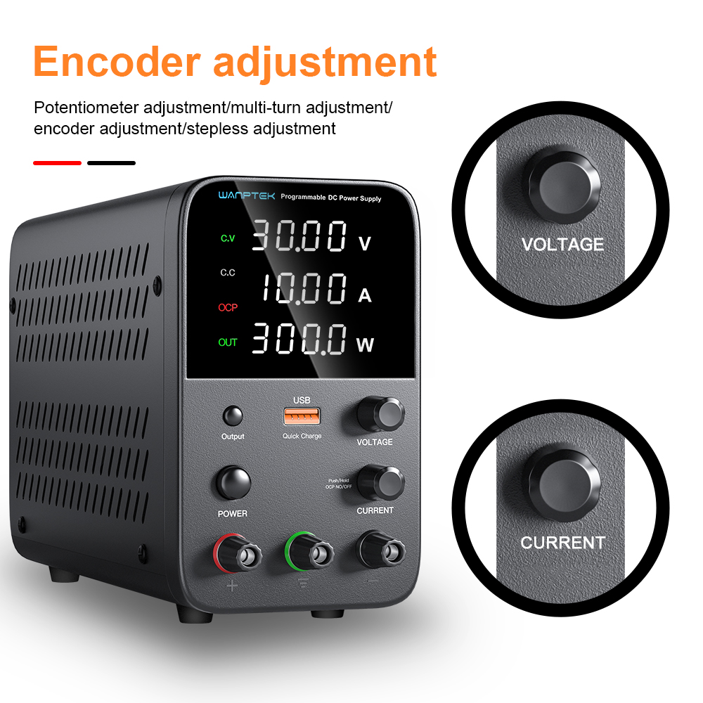 Wanptek Laboratory Power Suppl - Programmable Dc Power Supply 30V 10A 评论和价格