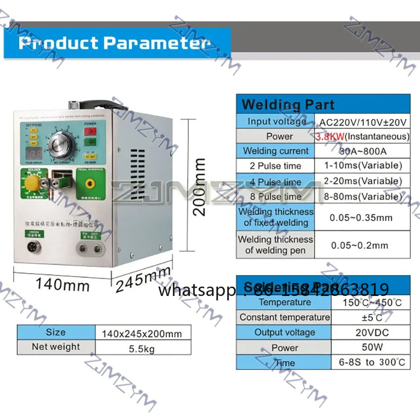 3.2KW Pulse Induction Automati - Spot Welder 18650 Battery Pack 评论和价格
