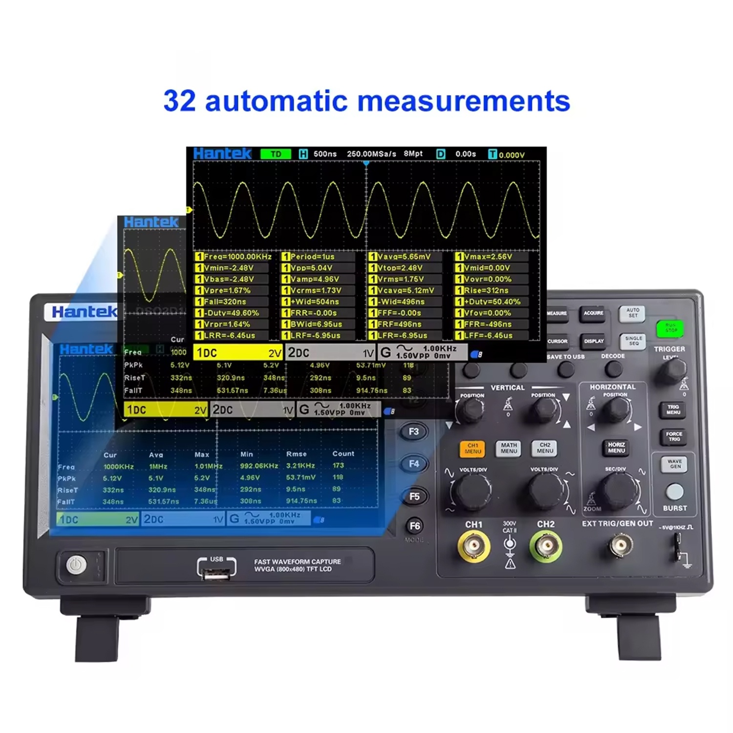 DSO2C10 DSO2C15 DSO2C10 2 Chan - Digital Storage Oscilloscope 100Mhz 评论和价格