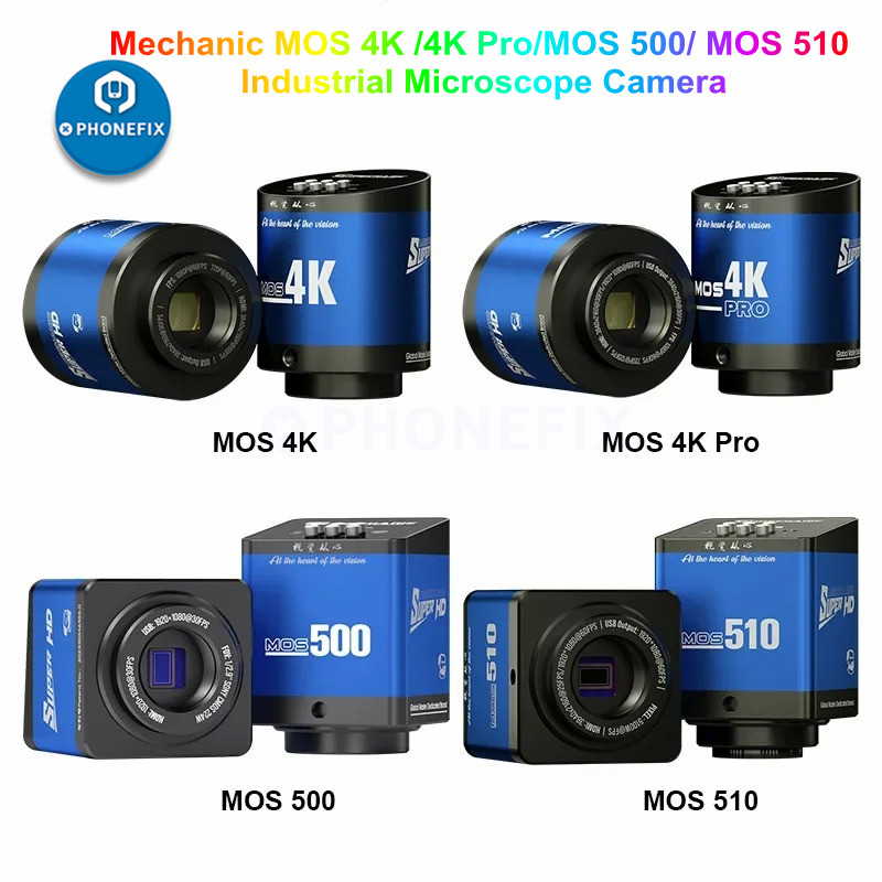 MECHANIC HD Camera MOS 4K Pro/ - Stereo Trinocular Microscope Pcb 评论和价格