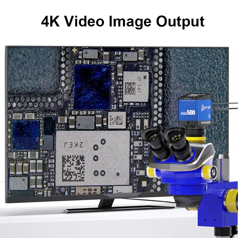MECHANIC HD Camera MOS 4K Pro/ - Stereo Trinocular Microscope Pcb 评论和价格