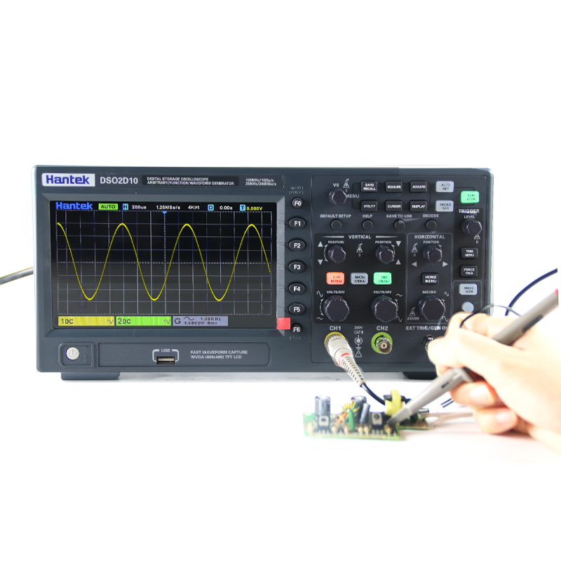 Hantek DSO2D10 Digital Storage - Digital Storage Oscilloscope 100Mhz 评论和价格