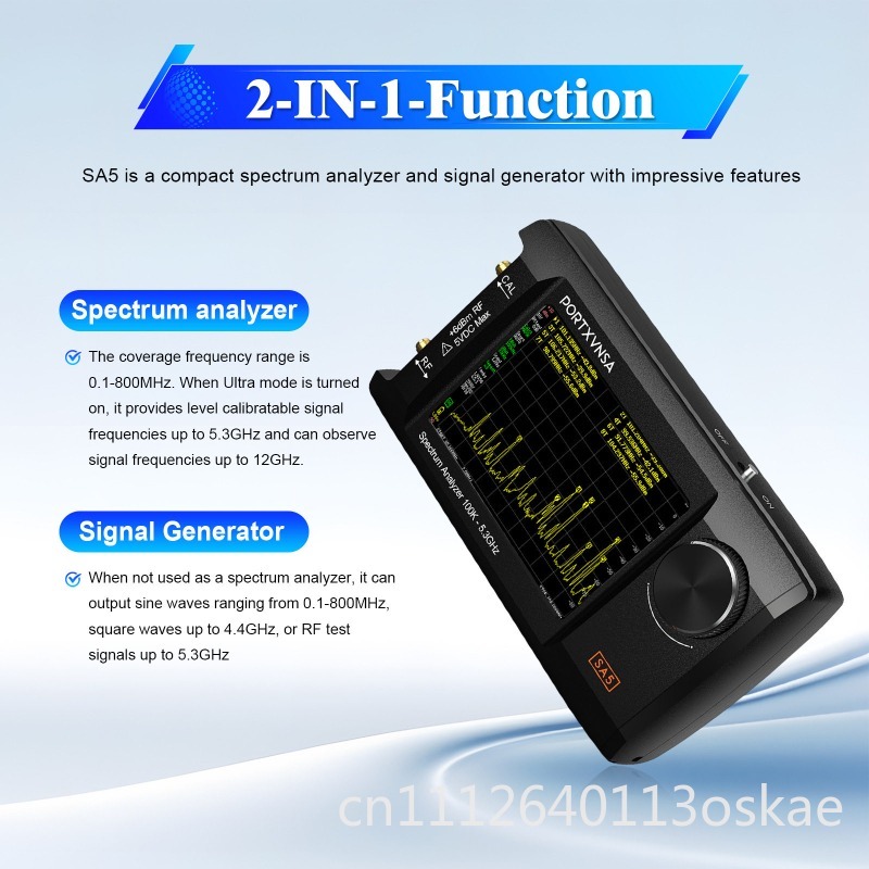 SA5 Multifunctional Handheld S - Signal Generator Spectrum Analyzer 评论和价格