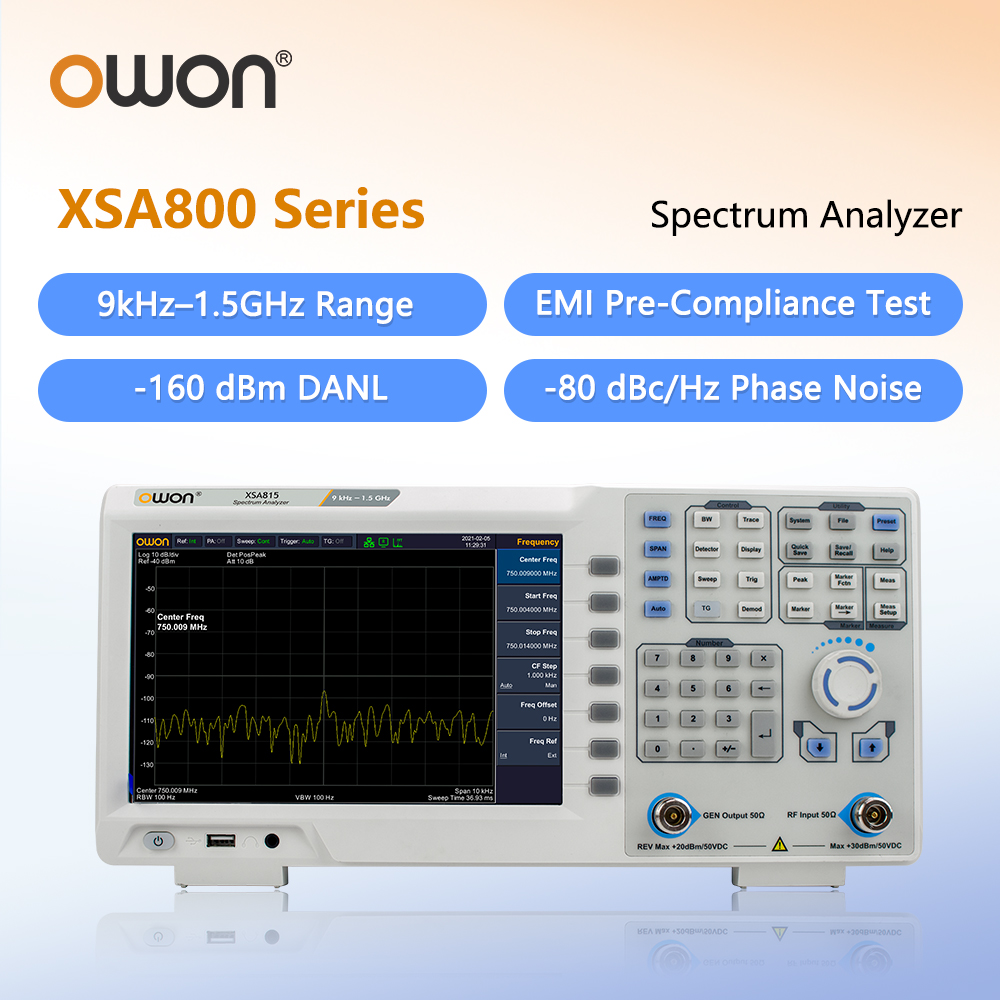 OWON Spectrum Analyzer With Tr - Signal Generator Spectrum Analyzer 评论和价格