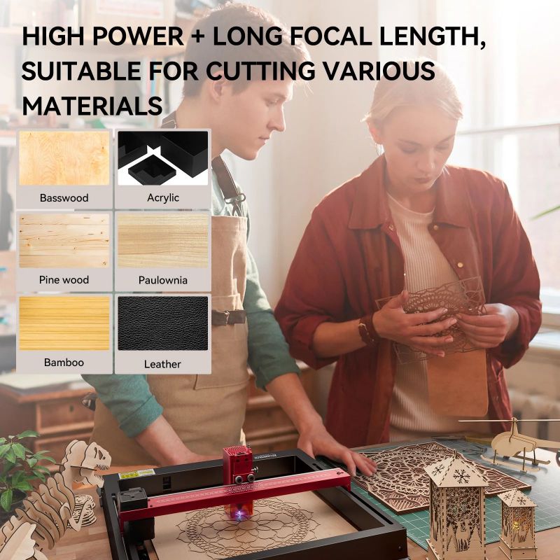Atomstack A6 X6 S6 Pro 50W Cnc - Mini Laser Engraver Cnc Router 评论和价格