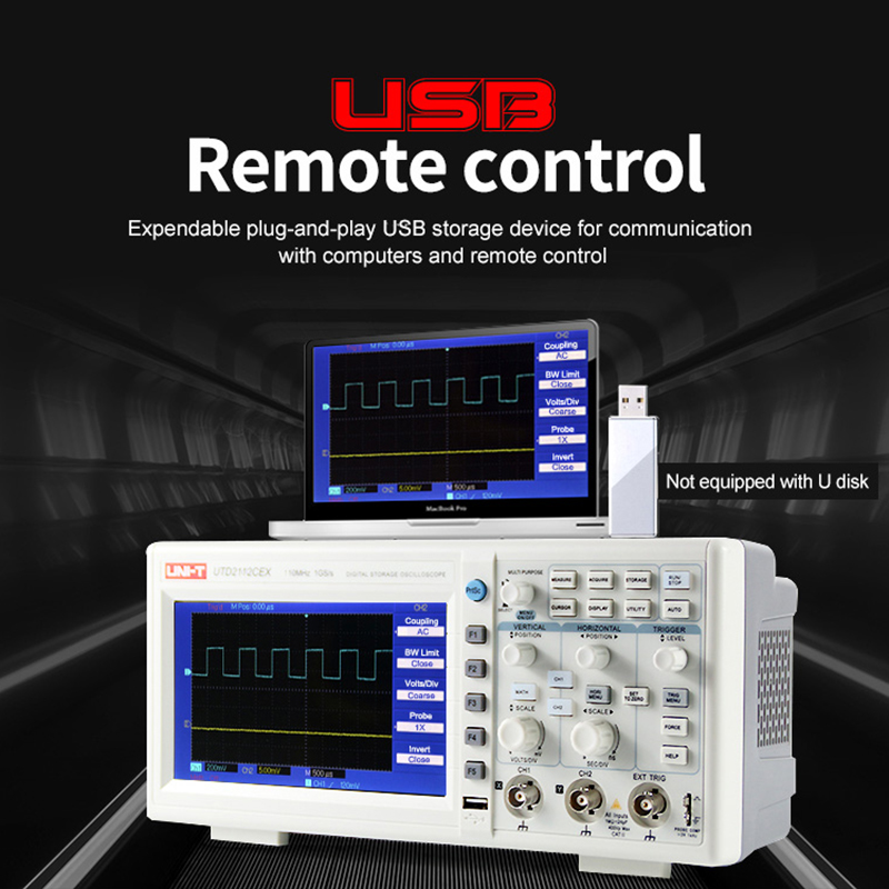 UNI-T Digital Oscilloscope UTD - Digital Storage Oscilloscope 100Mhz 评论和价格