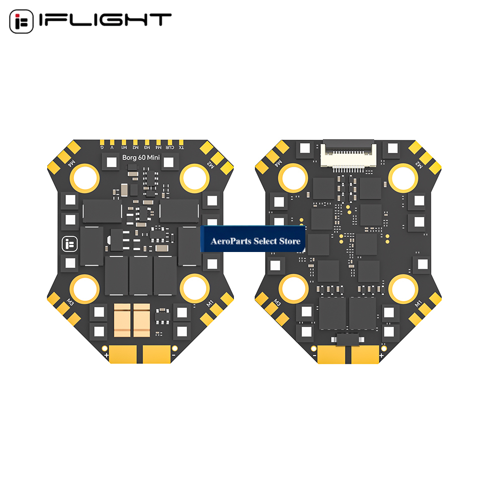 APartsIFlight Borg Mini F7 60A - Fpv Flight Controller F7 Stack 60A 评论和价格