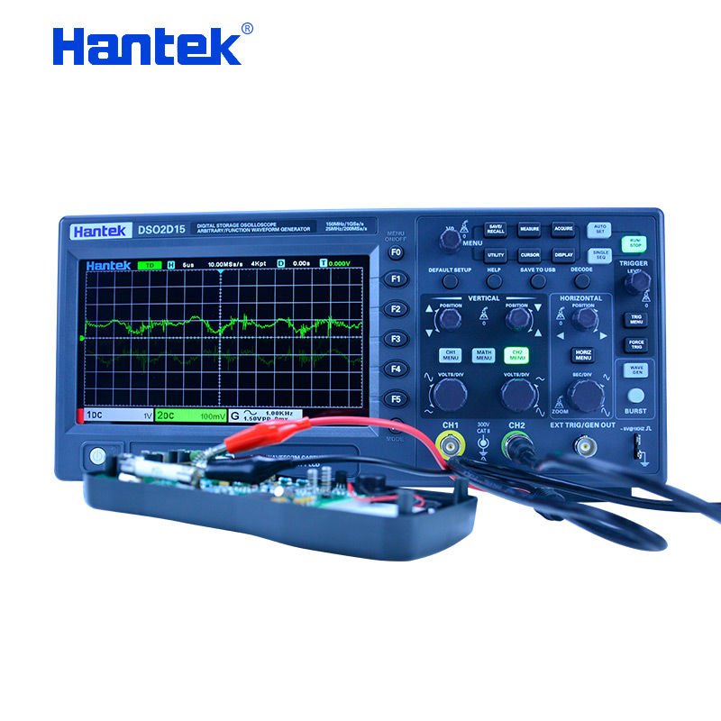 Hantek DSO2C10 2C15 2D10 2D15  - Digital Storage Oscilloscope 100Mhz 评论和价格