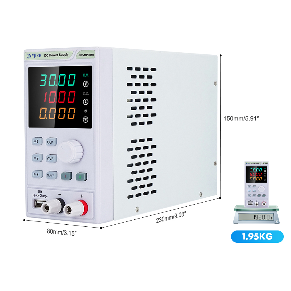 EJIKE DC Power Supply 300W Pro - Programmable Dc Power Supply 30V 10A 评论和价格