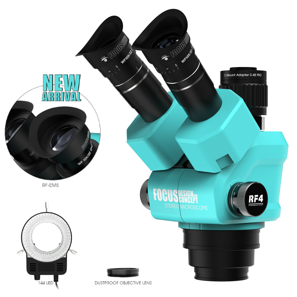 RF4 Trinocular Microscope RF-6 - Stereo Trinocular Microscope Pcb 评论和价格