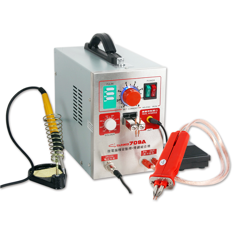 1.5KW SUNKKO 709A 220/110V Bat - Spot Welder 18650 Battery Pack 评论和价格